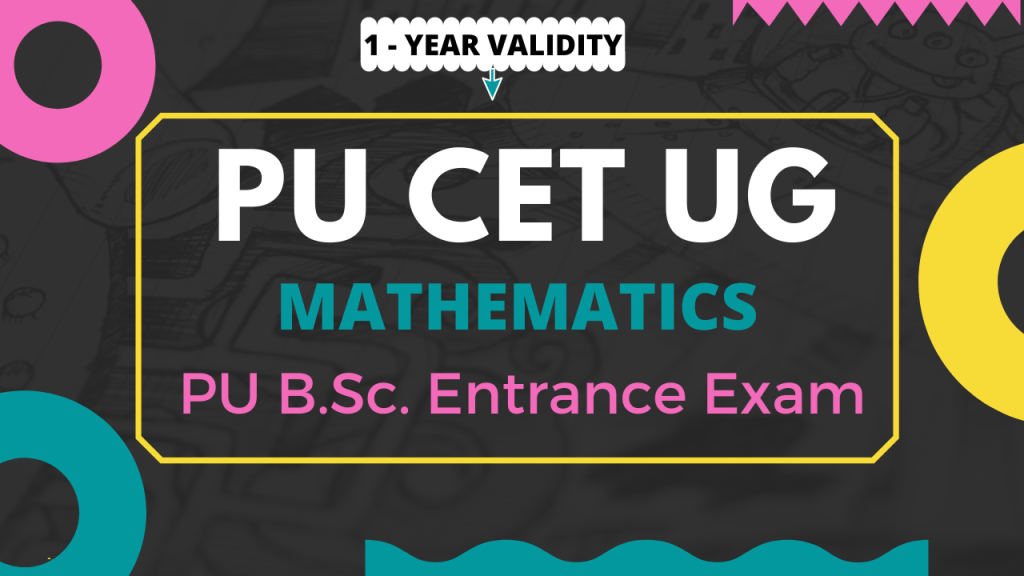 PU CET UG Mathematics