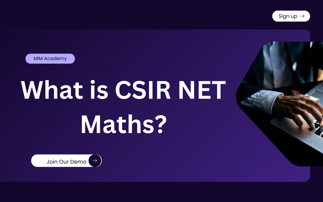 CSIR NET Maths