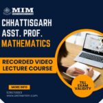 Chhattisgarh Assistant Professor Maths Coaching