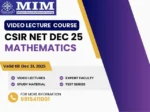 CSIR NET Maths