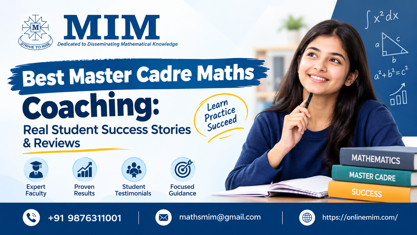 best master cadre maths coaching